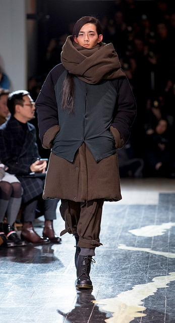 竜星涼／Yohji Yamamoto HOMME 2016-2017AW Paris Collection