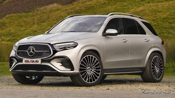 メルセデスベンツ GLE 改良新型（予想CG）