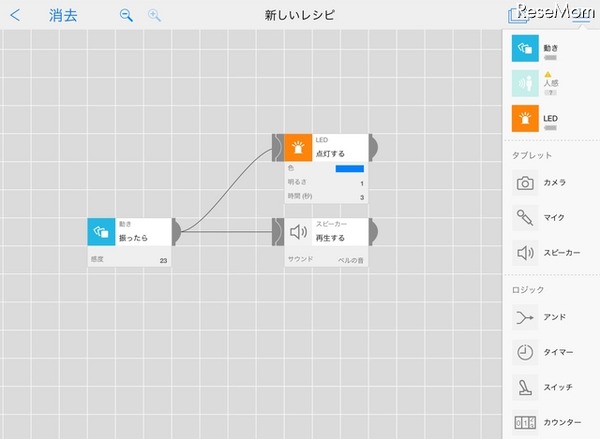 専用アプリ「MESH - Creative DIY Toolkit」