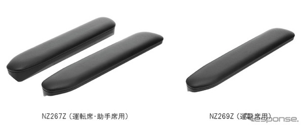 カーメイトがジムニー専用設計で縫い目のない本革調表皮のアームレストを発売