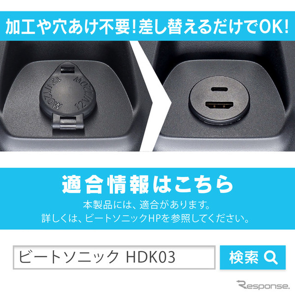 車種専用HDMI映像入力キットHDK03