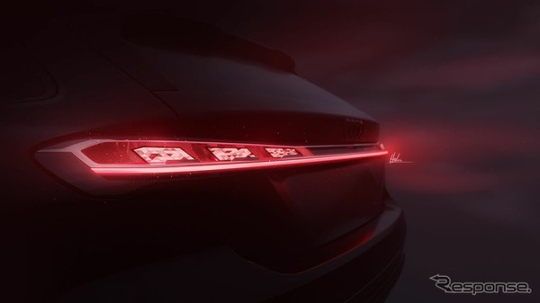 アウディ A5 新型のティザー