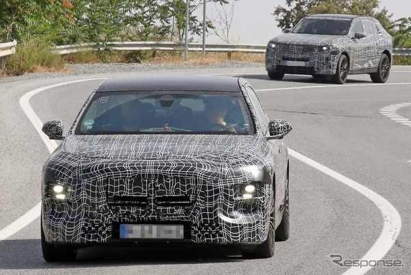 BMW 7シリーズ 改良新型のプロトタイプ