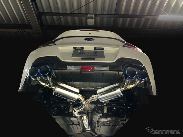 ニュルスペック・カスタムエディション　『GR86/BRZ」AT車用チタンカラーテールセット（VSR）装着例