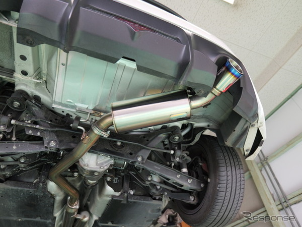 ステンレスマフラー最軽量の『86／BRZ』（ZN6/ZC6）専用「HKSハイパワーSPEC-L2シングル」