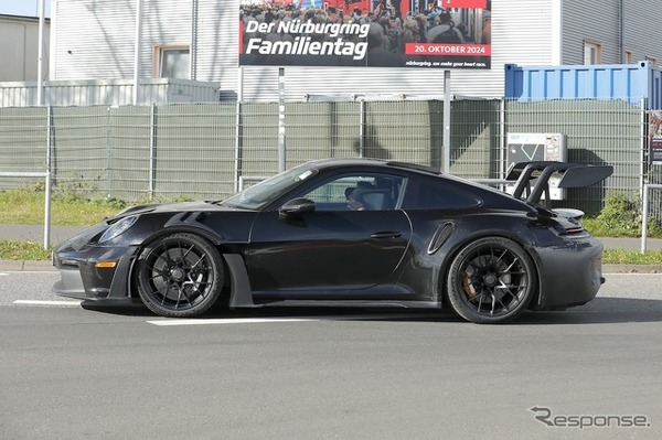 ポルシェ 911 GT3 RS 改良新型のプロトタイプ