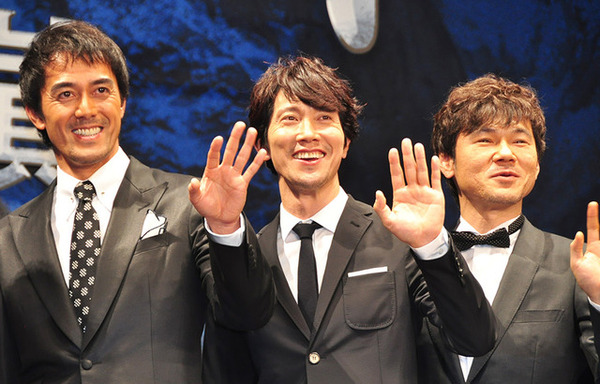 阿部寛、佐々木蔵之介、甲本雅裕／『エヴェレスト 神々の山嶺』完成披露試写会