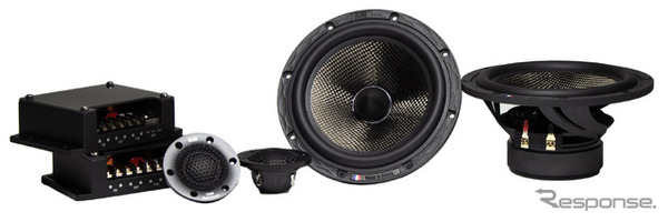 165 S85　S 6.85＋T 25HR＋BFX02希望小売価格：14万5200円（税込・ペア）●再生周波数帯域：45Hz～40kHz ●定格入力：100W ●入力インピーダンス：3Ω ●出力音圧レベル：91.7dB ●取付口径サイズ：141.9mm ●取付奥行サイズ：76.2mm ●クロスオーバー周波数：3kHz 12/12dB/Oct ●グリルなし