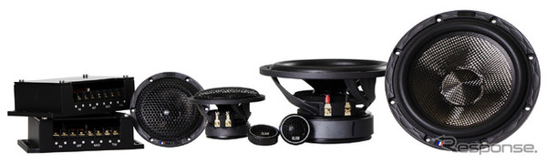 165 S300　S 6.300＋S 3.55＋T 20HR＋BFX03希望小売価格：21万7800円（税込・ペア）●再生周波数帯域：50Hz～40kHz ●定格入力：125W ●入力インピーダンス：2Ω ●出力音圧レベル：93.2dB ●取付口径サイズ：141.9mm ●取付奥行サイズ：80.2mm ●クロスオーバー周波数：woofer lo-pass：300Hz 6dB/Oct、midrange hi-pass：300Hz 12dB/Oct / midrange lo-pass：N/A、tweeter hi-pass：10kHz 12dB/Oct ●グリルなし