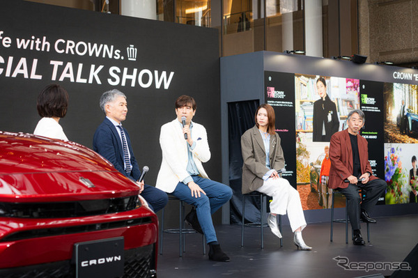 トヨタ クラウンエステート発売にあたり開催された「Discover Your Way Life with CROWNsイベント」