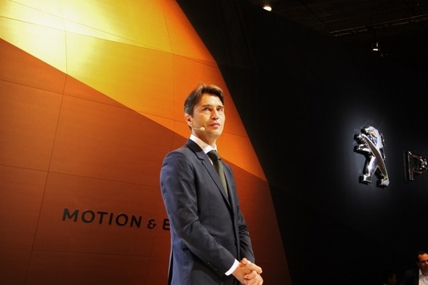 プジョーコミュニケーション部門プジョーブランド、マーケティング&コミュニケーション・ディレクターのギヨーム・コズィ氏