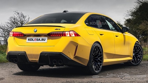 BMW M5セダン 改良新型の予想CG
