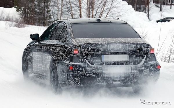BMW M5セダン 改良新型の予想CG