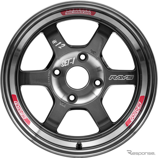 RAYS VOLK RACING TE37V-PRO 15インチ（プレスドグラファイト）