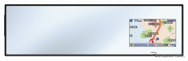 ユピテル ミラー型GPS＆レーダー探知機 SUPER CAT A510