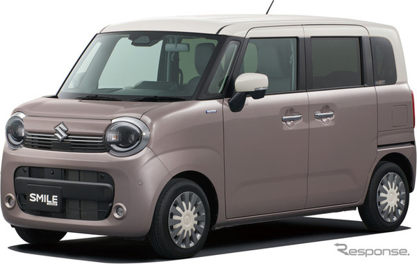 スズキ ワゴンRスマイル トープグレージュメタリック ソフトベージュ2トーンルーフ