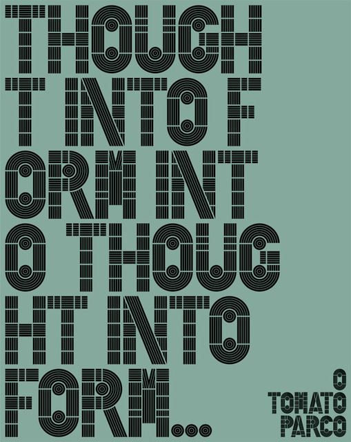 「THE TOMATO PROJECT 25TH ANNIVERSARY EXHIBITION “O”」ビジュアル