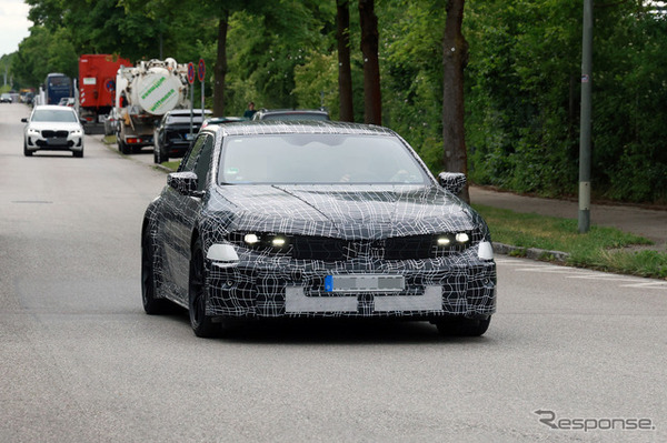 BMW M3 EV 市販型のプロトタイプ