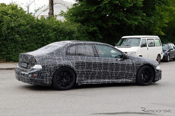 BMW M3 EV 市販型のプロトタイプ