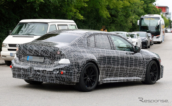 BMW M3 EV 市販型のプロトタイプ