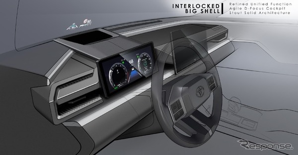 トヨタ RAV4 新型：インテリアデザイン開発