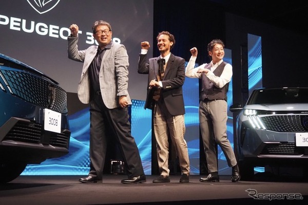 プジョー3008新型、日本発表