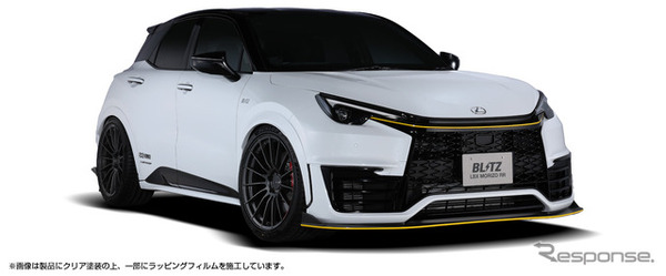 ブリッツ エアロスピードRコンセプト　レクサス・LBX MORIZO RR装着例