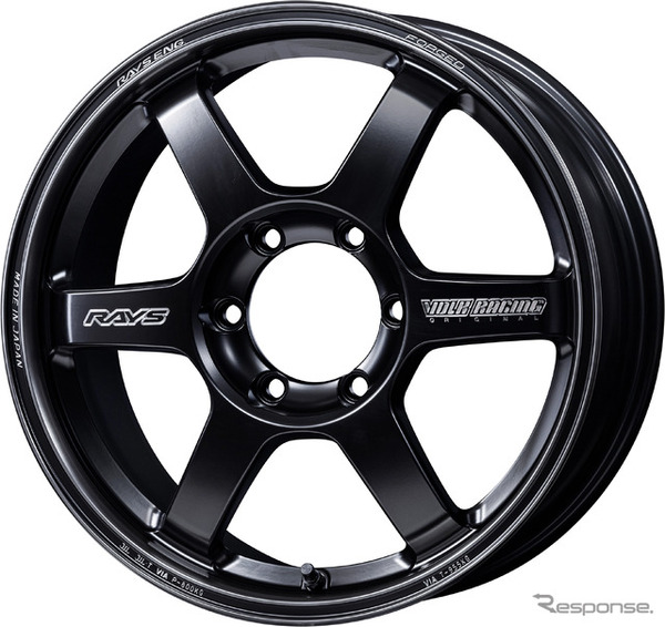 TE37 LARGE P.C.D. PROGRESSIVE MODEL II Black Shadow LTD.
