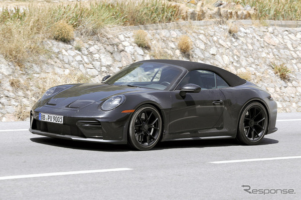 ポルシェ 911スピードスター 新型のプロトタイプ