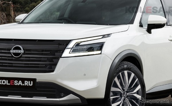 日産 パスファインダー 改良新型の予想CG