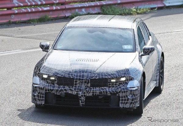 BMW M3 EV版のプロトタイプ