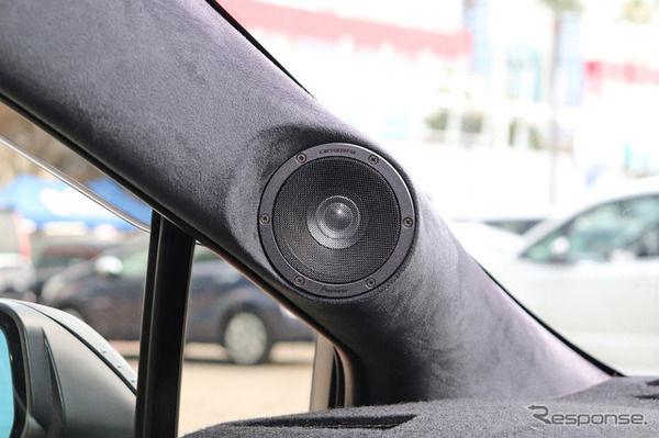 「パワーアンプ内蔵DSP」が搭載されたオーディオカーの一例（製作ショップ：イスト＜大阪府＞）。