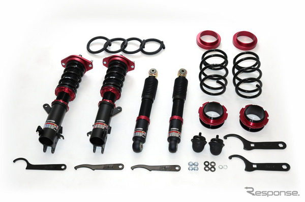 ブリッツ DAMPER ZZ-R　日産・NV100クリッパー装着例（フロント：14mmダウン / リア：23mmダウン）スズキ・エブリイ、日産・NV100クリッパー/クリッパーバン用