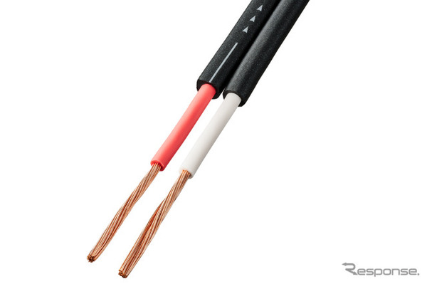 カー用の「スピーカーケーブル」の一例（オーディオテクニカ・AT-RX3500S）。