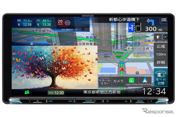 ケンウッド・彩速ナビ MDV-M912L
