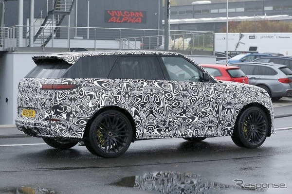 レンジローバー・スポーツSV 改良新型のプロトタイプ