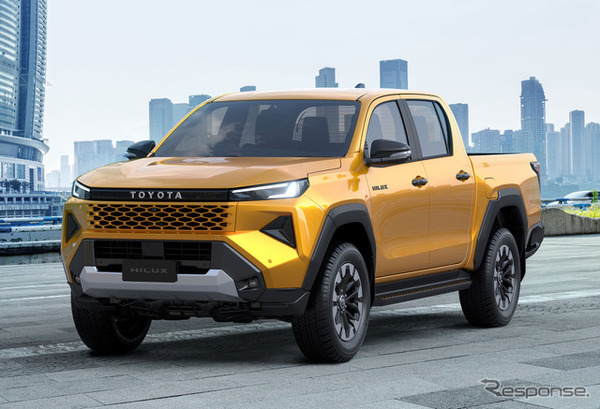 トヨタ・ハイラックス 新型 日本仕様のプロトタイプ