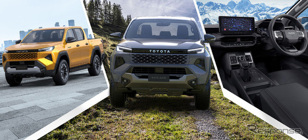 トヨタ・ハイラックス 新型 日本仕様のプロトタイプ