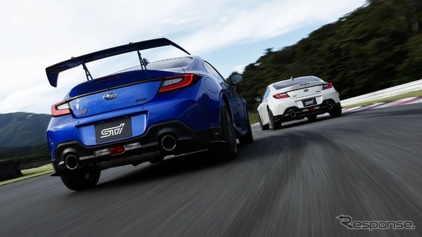 スバル BRZ の「STI Sport TYPE RA」