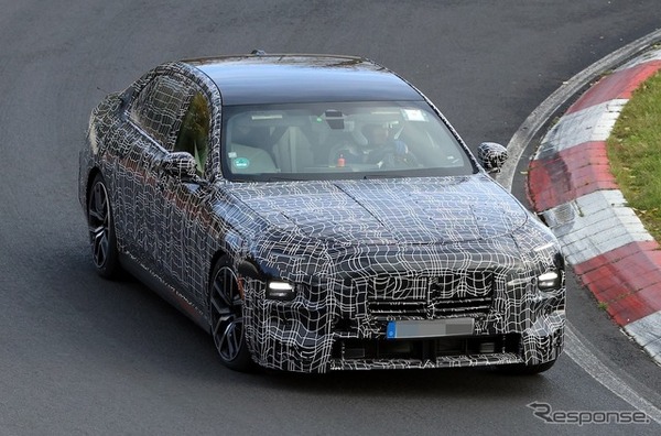 BMW 7シリーズ 改良新型のプロトタイプ
