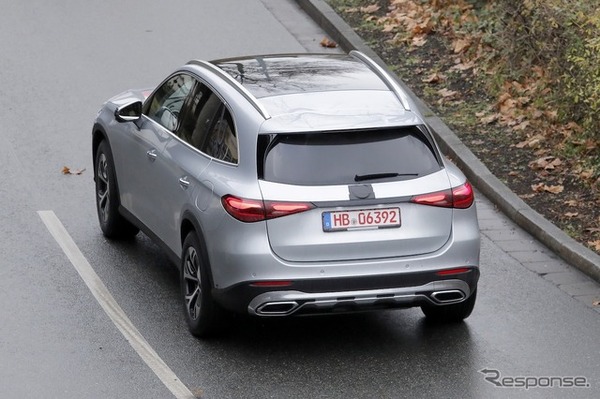 メルセデスベンツ GLC 改良新型のプロトタイプ