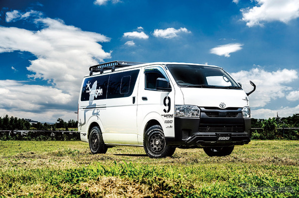 RAYS チームデイトナ M9+ SPEC-M × トヨタ ハイエース