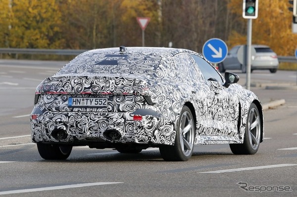 アウディ RS6セダン 新型のプロトタイプ　