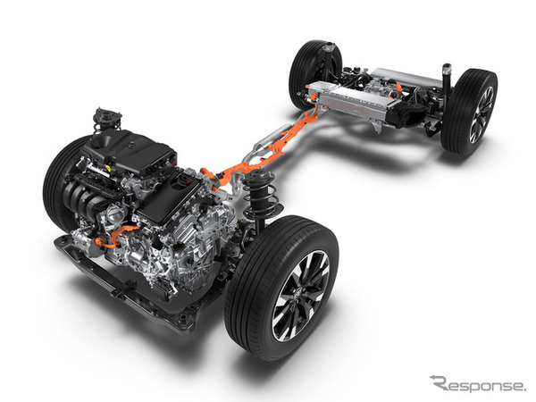 トヨタ RAV4 新型のハイブリッドシステム
