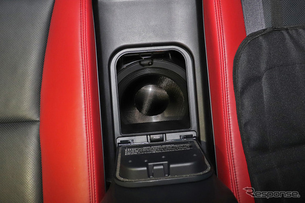 「DSP」が搭載されたオーディオカーの一例（製作ショップ：アミューズ＜広島県福山市＞）。