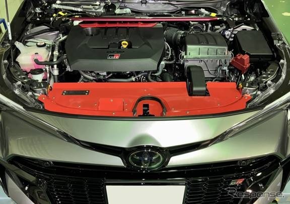 タナベ GT COOLING PLATE　GRカローラ装着例