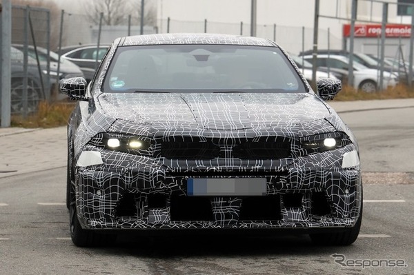 BMW M5 改良新型のプロトタイプ