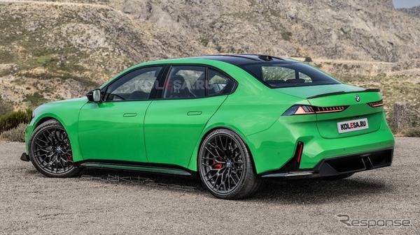 BMW M3 EV 市販型の予想　CG