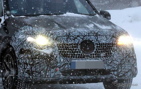 メルセデスAMG GLE53 改良新型のプロトタイプ