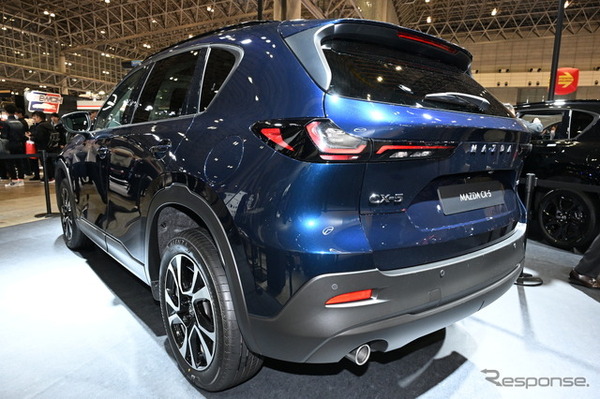 マツダ CX-5 新型（ネイビーブルーマイカ）東京オートサロン2026